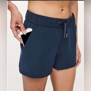 Lululemon On The Fly Short *Woven *2.5"
True Navy